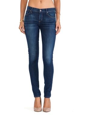 AGOLDE Colette Skinny Denim Jeans  Dark Wash Size 28 Retro